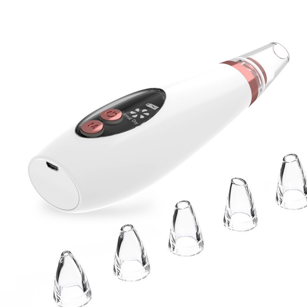 Supersonic blackhead pore vacuum cleaner with face suction for blackhead and acne removal, skin care tool for clear, smooth skin.
