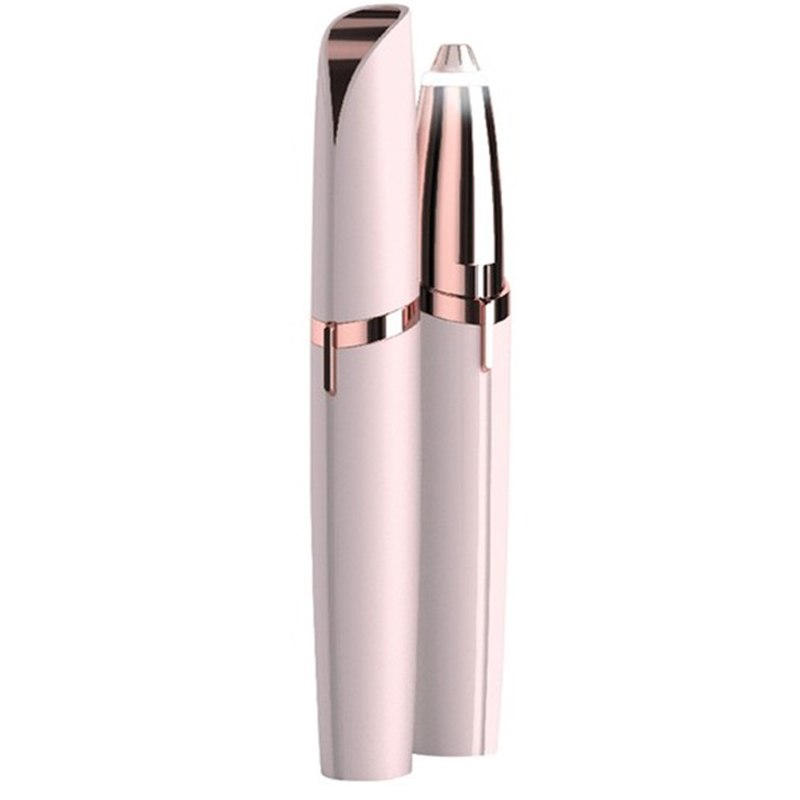 Supersonic Flawlessly Brows electric eyebrow remover device with sleek design and precision tip for easy hair removal.