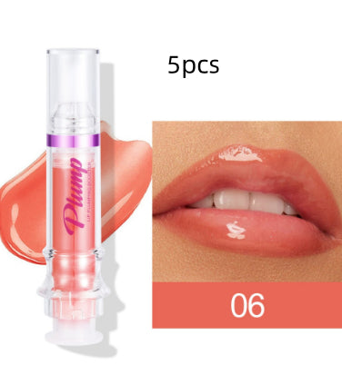 Supersonic New Tube Lip Rich Lip Color and Lip Honey Lip Glass with mirror, showcasing vibrant liquid lipstick in Slightly Spicy shade
