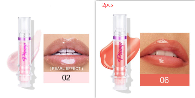 Supersonic New Tube Lip Rich Lip Color and Spicy Lip Honey Lip Glass with mirror, showcasing liquid lipstick and face mirror.