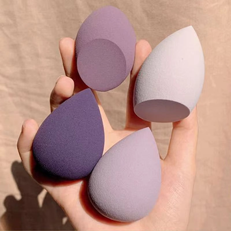 Supersonic makeup sponge and cosmetic puff for applying foundation, powder, and blending beauty products.