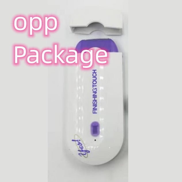 Supersonic electric laser hair removal shaver with sleek design and precision blades for smooth, hair-free skin.